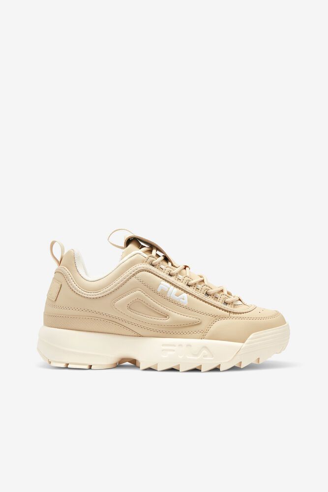 Fila Disruptor 2 Nude Trainers Khaki - Womens - 72543FXVR